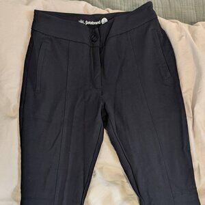 Black small petite Betabrand Dress Pant Yoga Pants